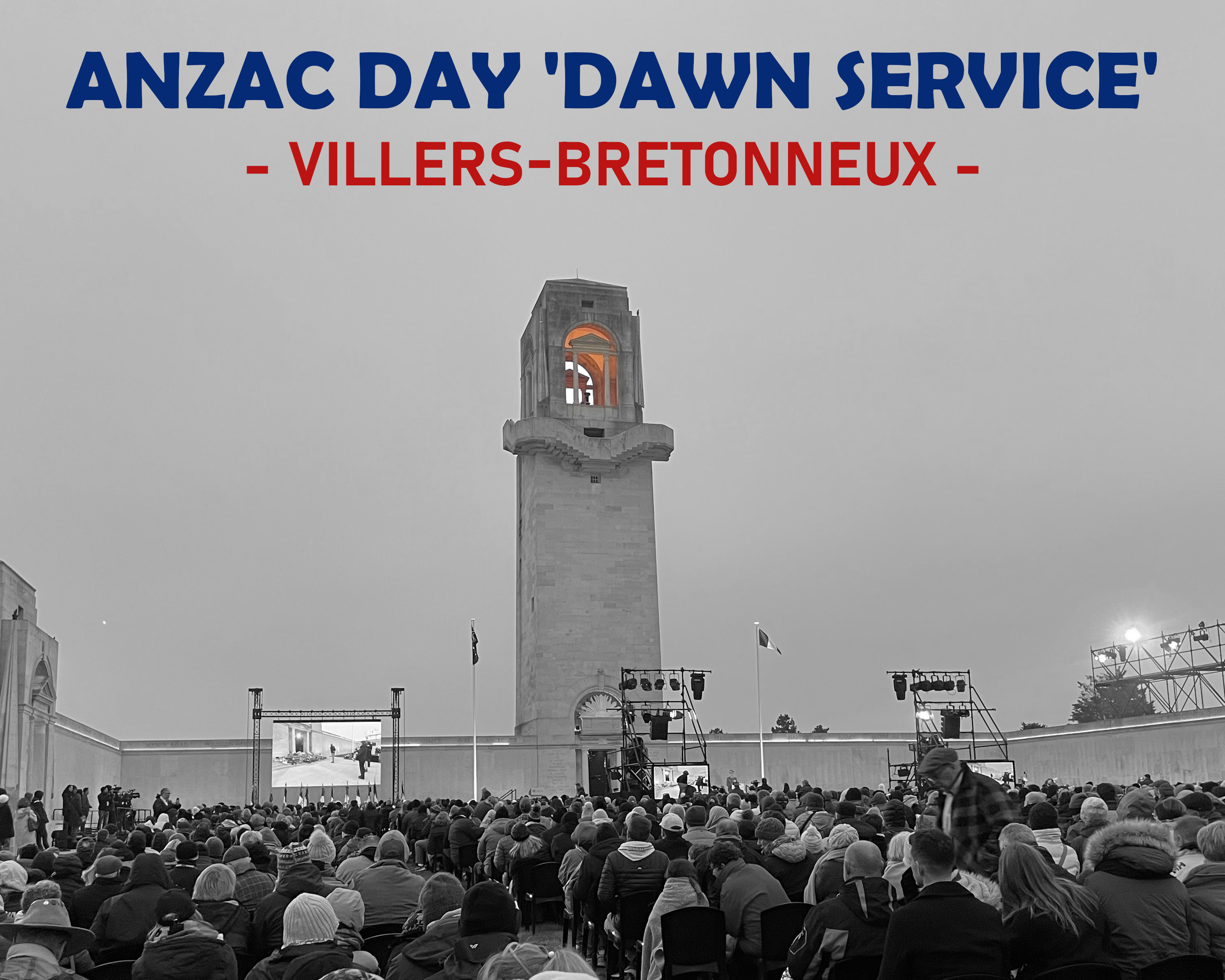 Anzac Day 'Dawn Service' at Villers-Bretonneux (2027)